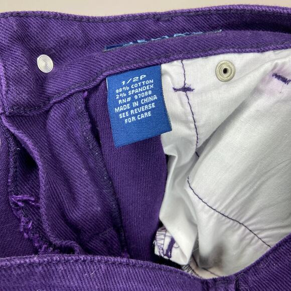 Delias Morgan Straight Leg Jeans Sz 1/2 Petite - Picture 4 of 4